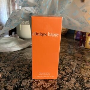 Clinique Happy Fragrance in Bright Orange Packaging